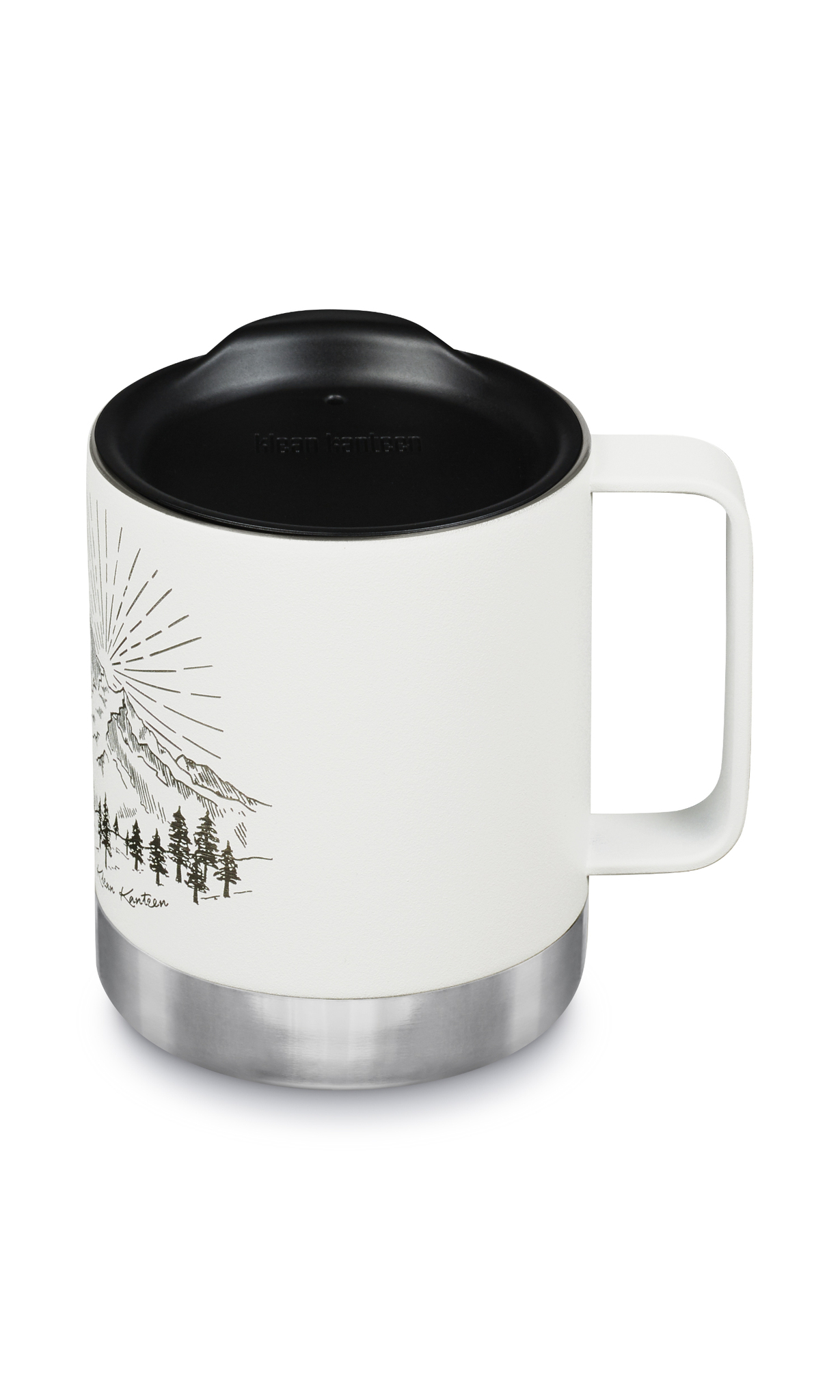 фото Термокружка klean kanteen camp mug 12oz (355 мл) mountain white