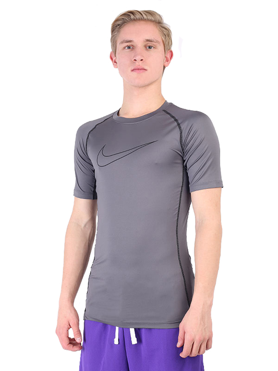 

Футболка мужская Nike DD1992-068 серая XXL, Серый, DD1992-068