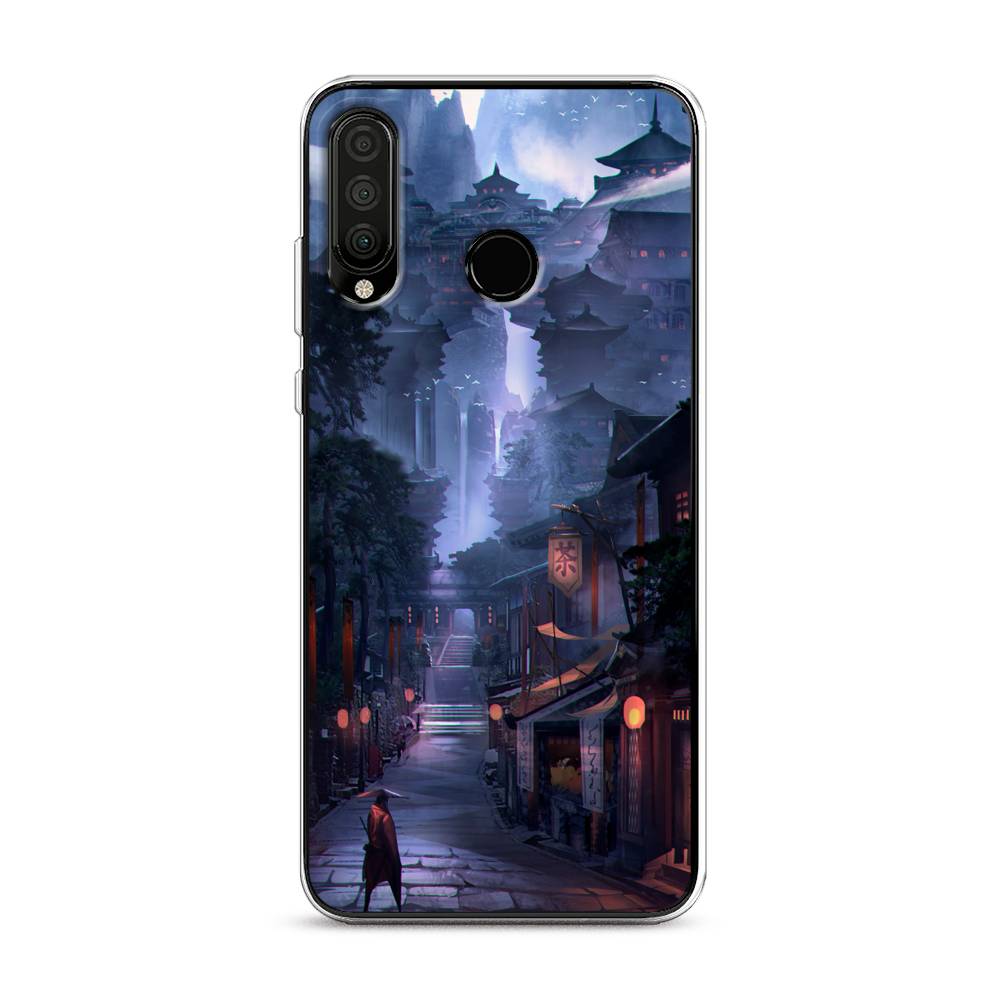 

Чехол Awog на Honor 20 Lite 2020 "Одинокий самурай", Синий;черный;коричневый, 611250-10