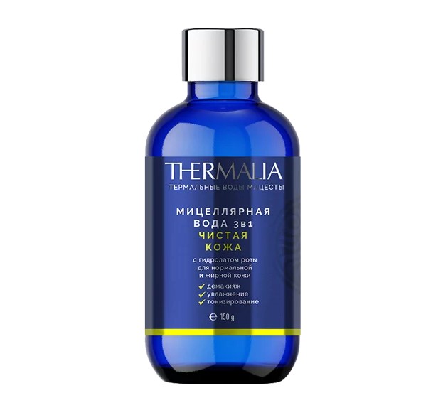 

Мицеллярная вода TERRA THERMALIA Чистая кожа с гидролатом розы 150 г