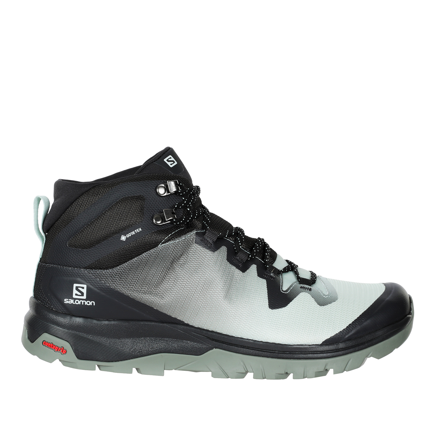 Ботинки Salomon Vaya Mid Gtx Aqua Gray/Phantm/Ca (Uk:4,5)