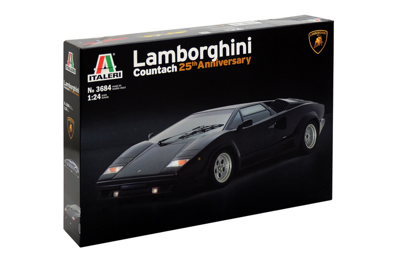 

Сборная модель Italeri 1/24 Автомобиль Lamborghini Countach 3684