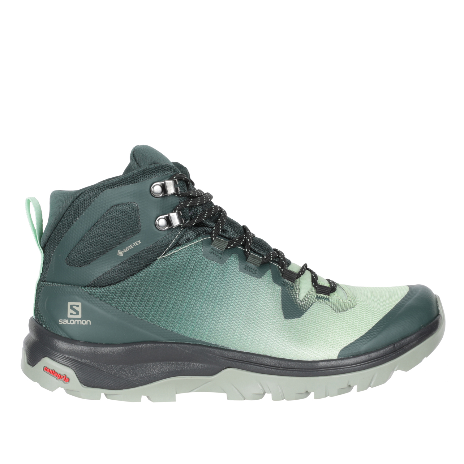 Ботинки Salomon Vaya Mid, green gables/spruce stone/shadow, 3.5 UK