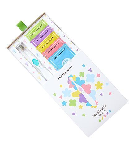 Набор детский подарочный MontCarotte Kids Dental Set Assorti Green Зеленый Ассорти