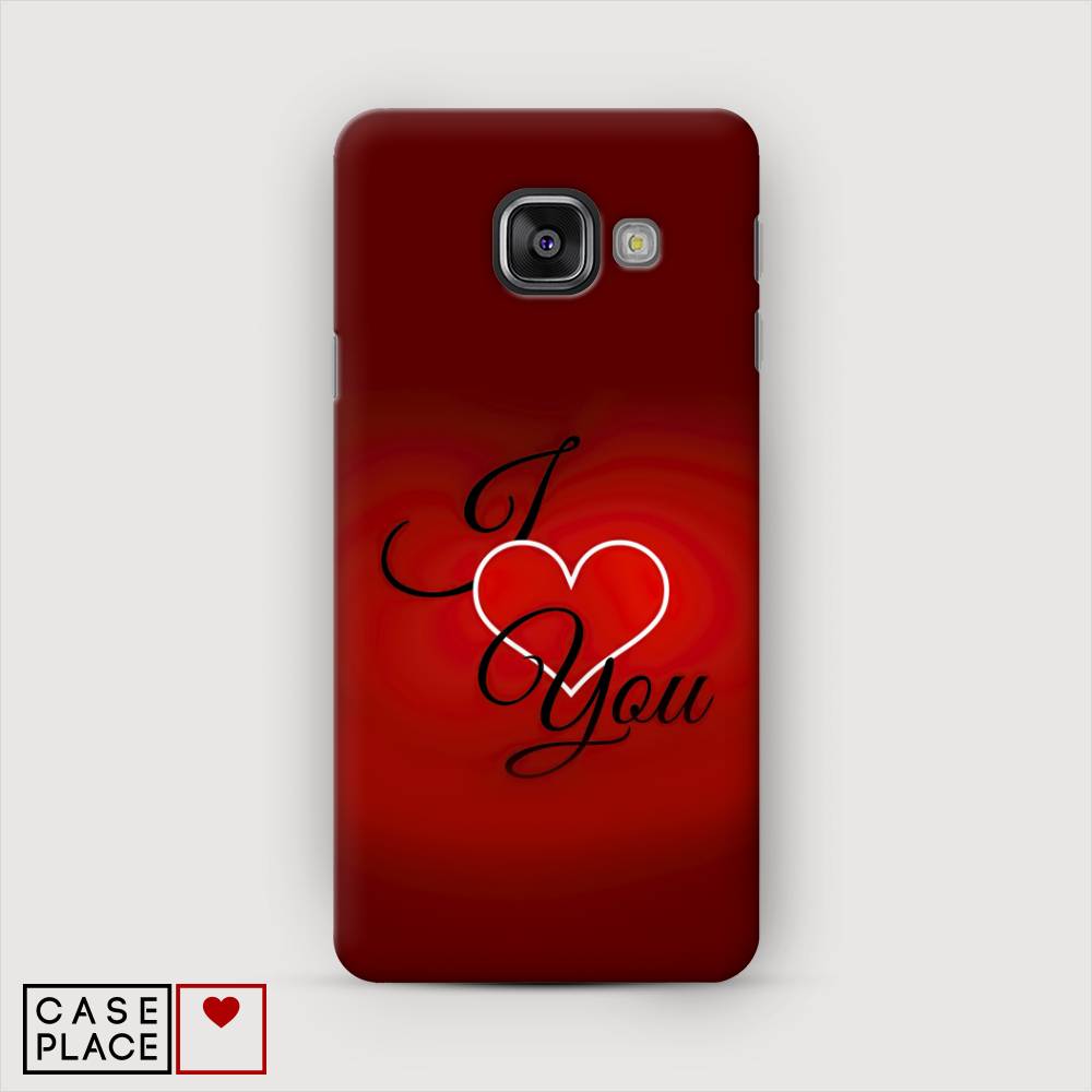 

Чехол Awog "I love you 3" для Samsung Galaxy A7 2016, 20820-5