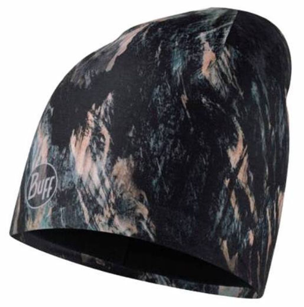 

Шапка Buff Microfiber & Polar Hat Blaise Black, Черный;коричневый, Microfiber And Polar