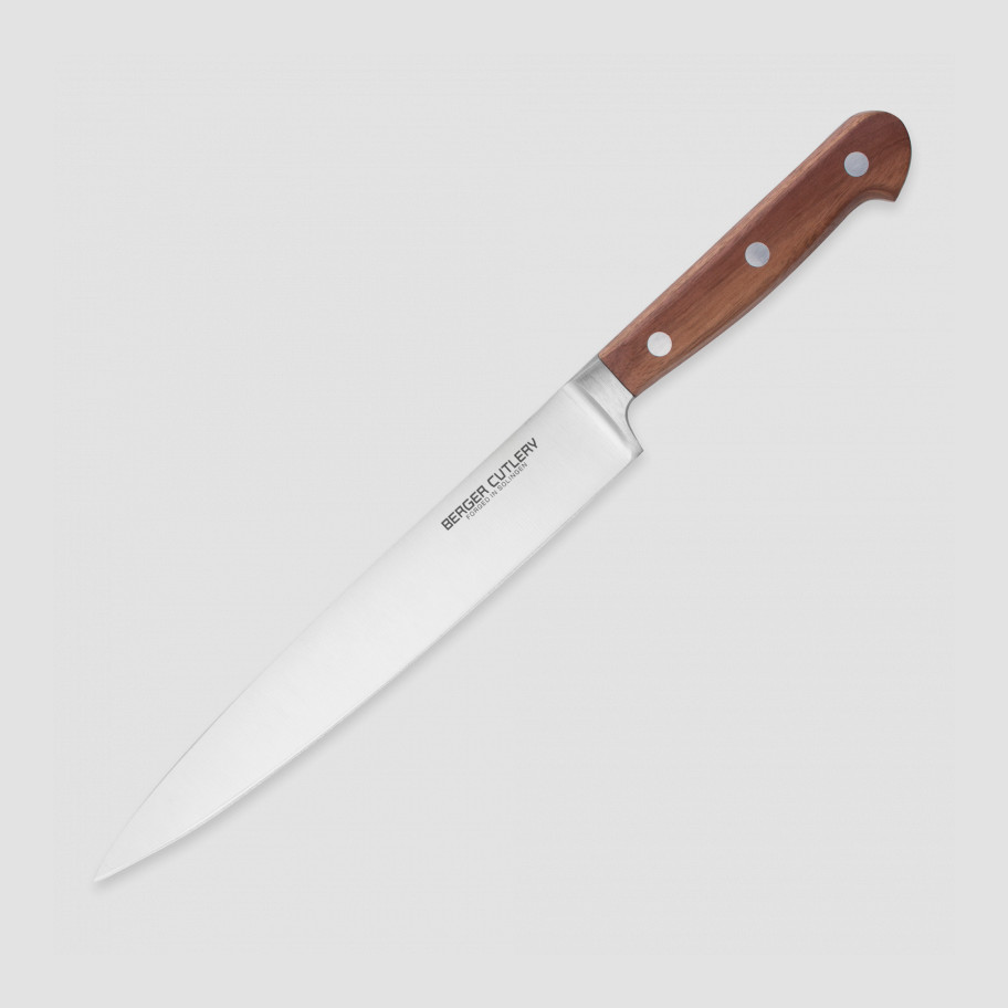 

Нож для нарезки, BERGER CUTLERY, Classic Walnut, 21 см, BC201221