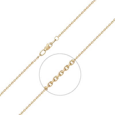 

Цепочка из желтого золота 55 см PLATINA jewelry 21-0813-045-1130-17, 21-0813-045-1130-17