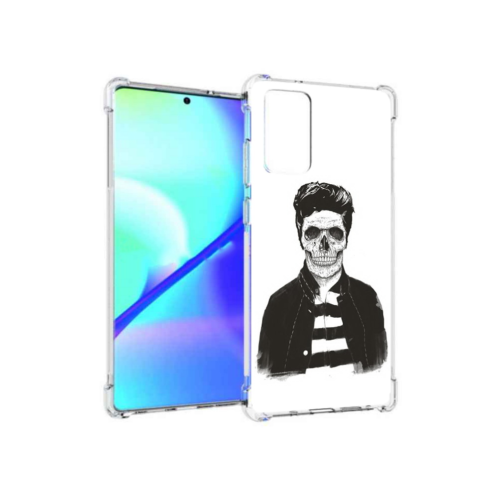 

Чехол MyPads Tocco для Samsung Galaxy Note 20 скелет (PT152536.527.604), Прозрачный, Tocco