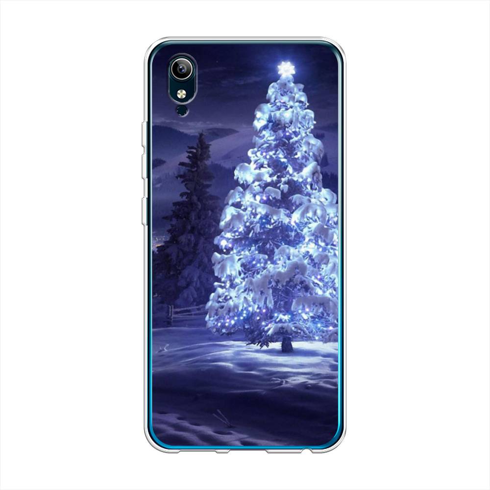 

Чехол для Vivo Y91c/Y1s "Зима 4", Синий;черный;белый, 262850-2