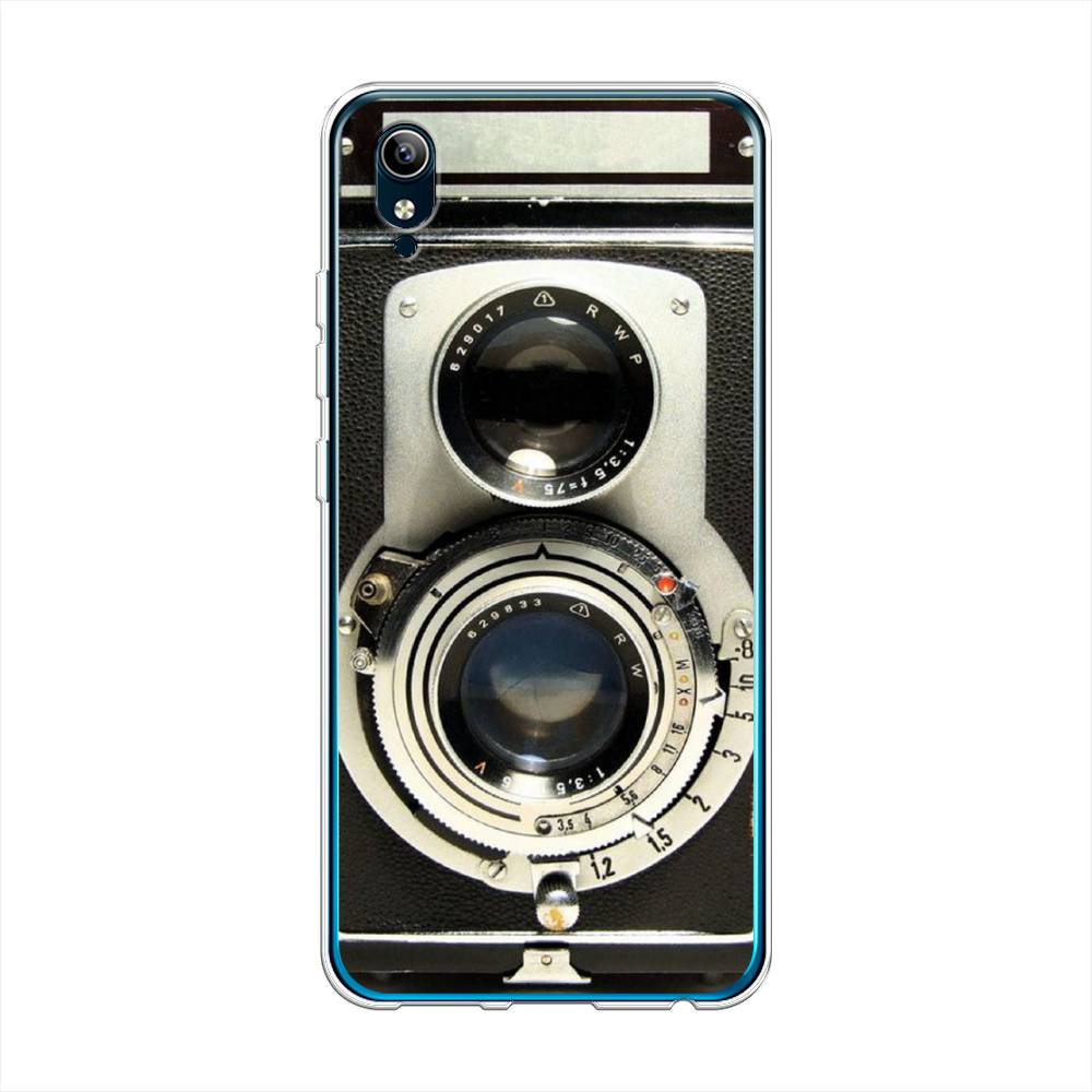 

Чехол для Vivo Y91c/Y1s "Старинный фотоаппарат", Серый;черный, 262850-6