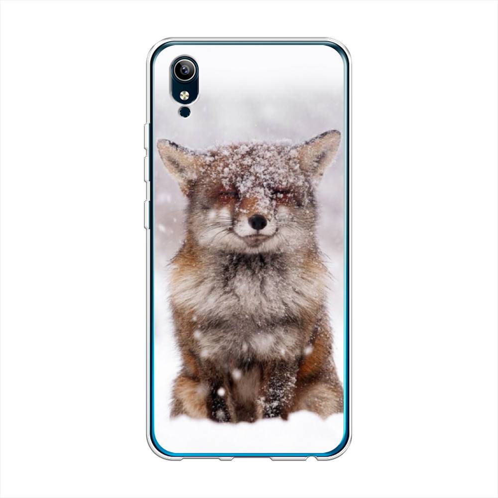 

Чехол для Vivo Y91c/Y1s "Зимняя лиса", Белый;серый;коричневый, 262850-1