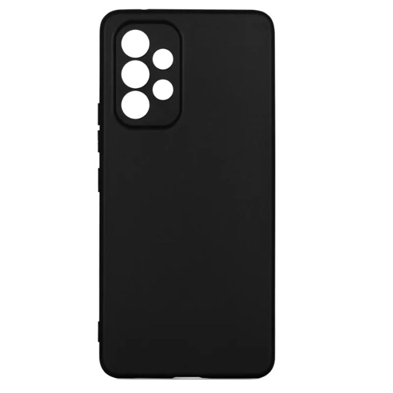 

Чехол силиконовый для Samsung Galaxy A33 (5G), с защитой камеры, X-Case, черный
