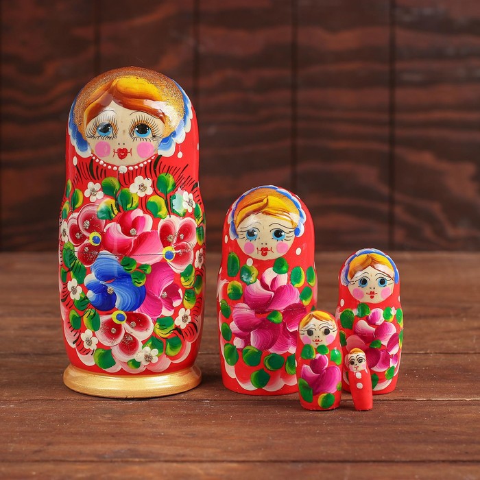 

Матрёшка 5 в 1, расписная