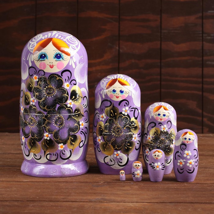 

Матрёшка 7 в 1, расписная, цвета МИКС