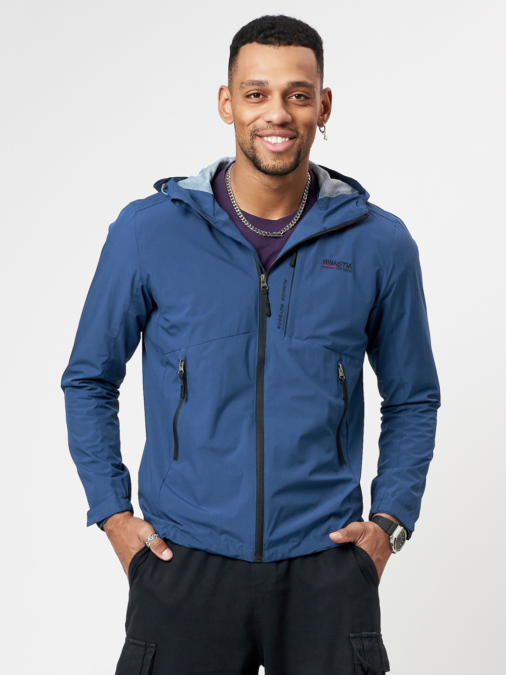 

Спортивная ветровка мужская MTFORCE 684 синяя 3XL, 684