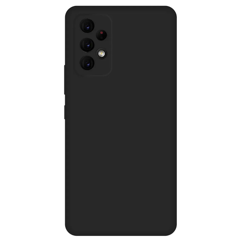 

Чехол силиконовый для Samsung Galaxy A73 (5G), с защитой камеры, X-Case, черный