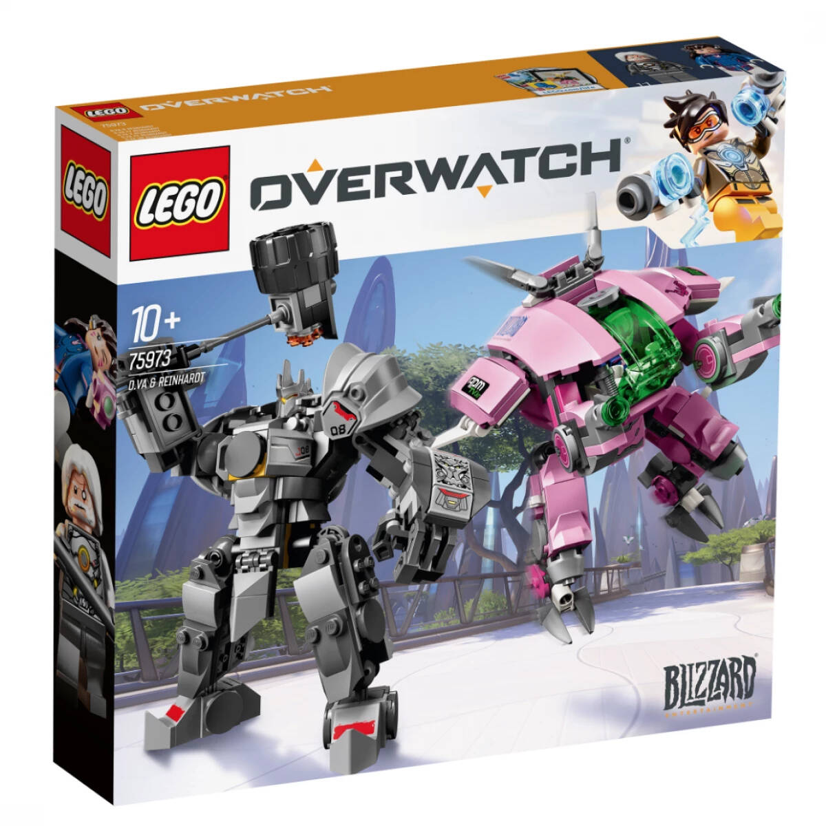 Конструктор LEGO Overwatch 75973 Д.Ва и Ренхардт, 455 дет