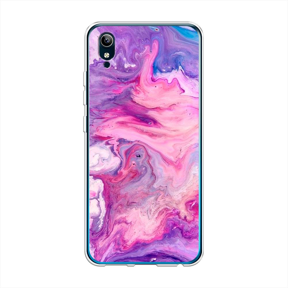 

Чехол для Vivo Y91c/Y1s "Нежно-розовая абстракция", Розовый, 262850-3