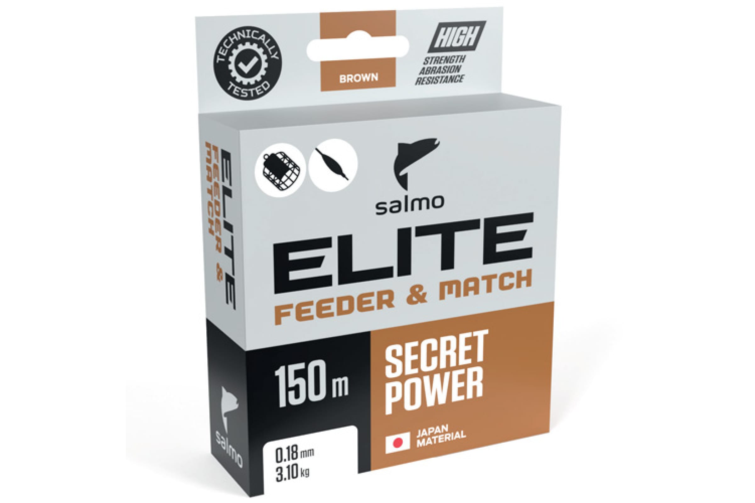 SALMO Леска моно. Elite FEEDER & MATCH 150/018 4119-018