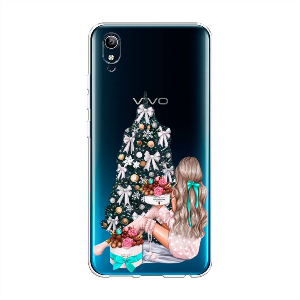 

Чехол для Vivo Y91c/Y1s "New Year", Зеленый;бежевый;голубой, 262850-5