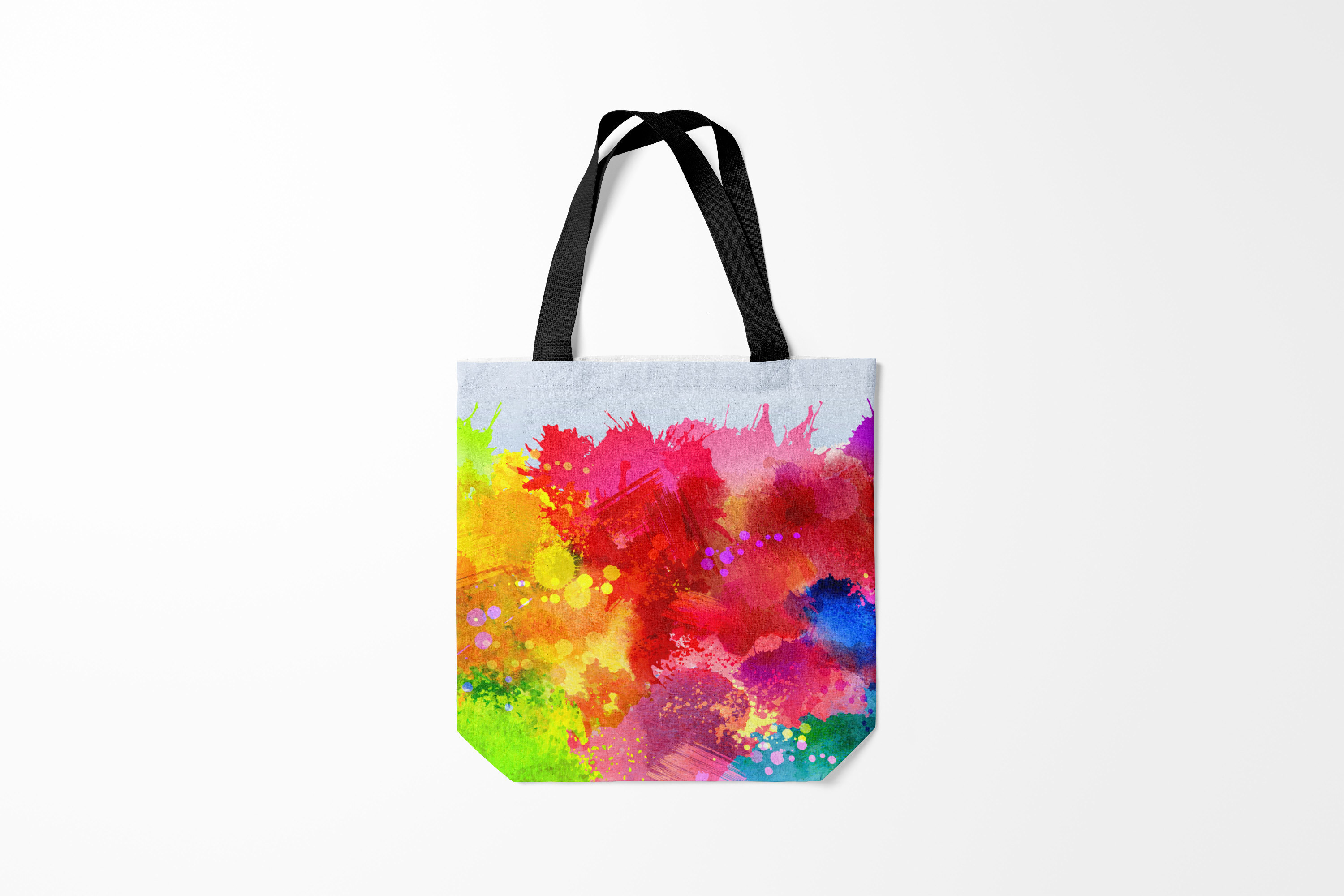 

Сумка шoппер унисекс Burnettie Tie Dye брызги краски, разноцветный, Tie Dye брызги краски