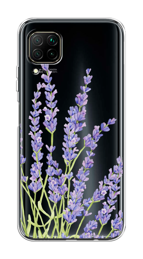 

Чехол на Huawei P40 Lite/Nova 6 SE/Nova 7i "Лавандовые стебли", Фиолетовый;зеленый, 611850-1