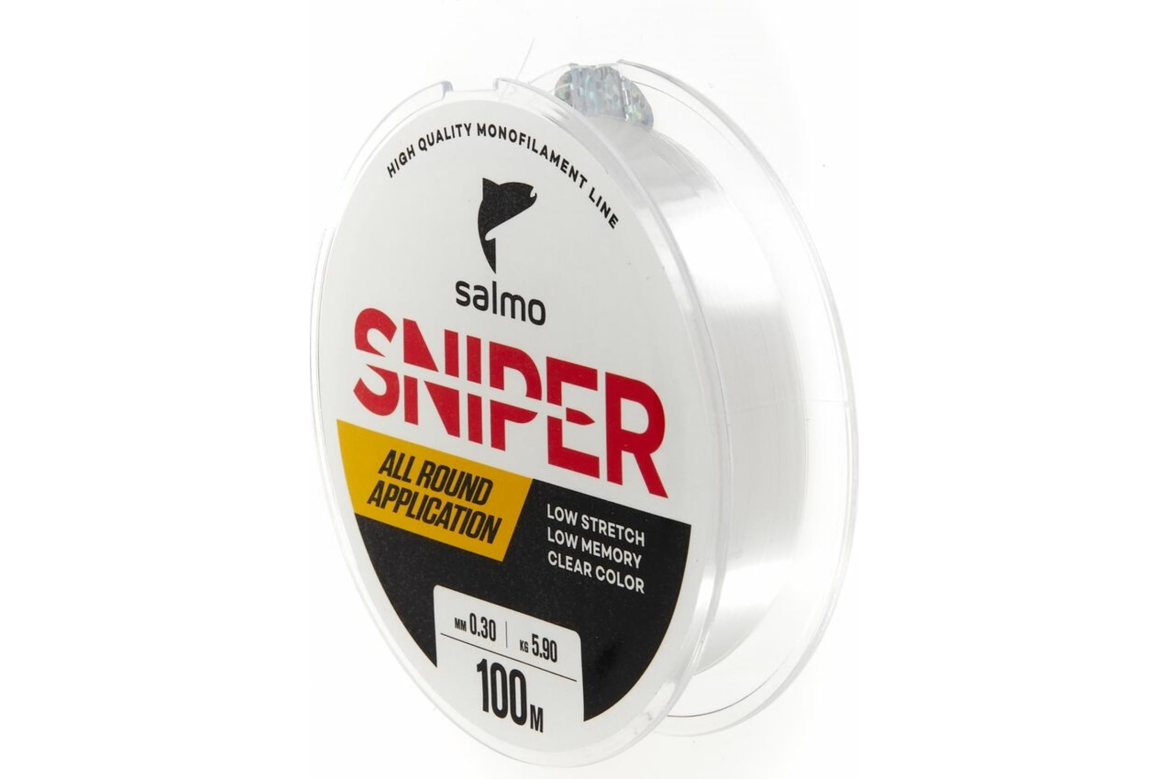 

SALMO Леска моно. Sniper Clear 100/030 4012-030, Прозрачный, Sniper Clear