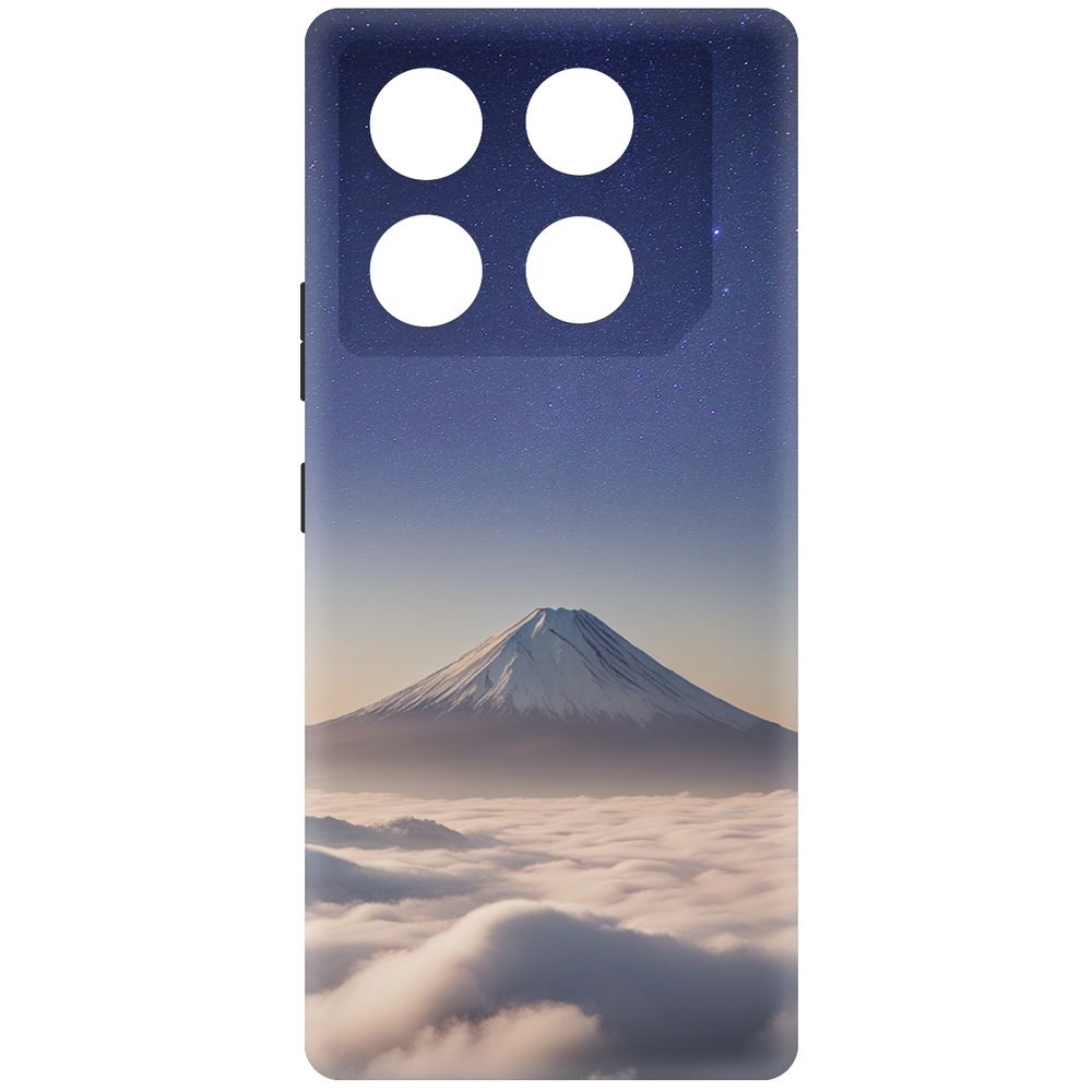 

Чехол-накладка Krutoff Soft Case Япония, Фудзияма для INFINIX GT 20 Pro черный