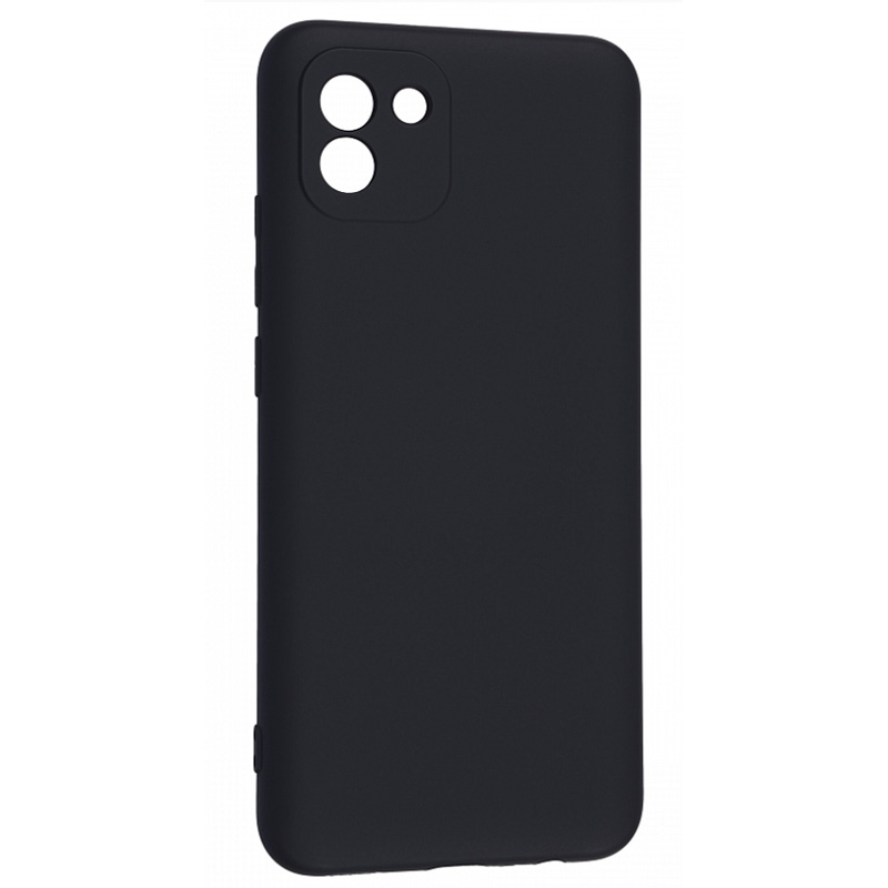 

Чехол силиконовый для Samsung Galaxy A03, X-Case, черный