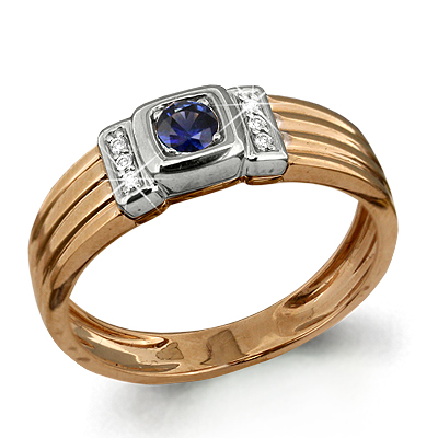 

Кольцо из золота р.  AQUAMARINE 960648к_585_кз, 960648к_585_кз