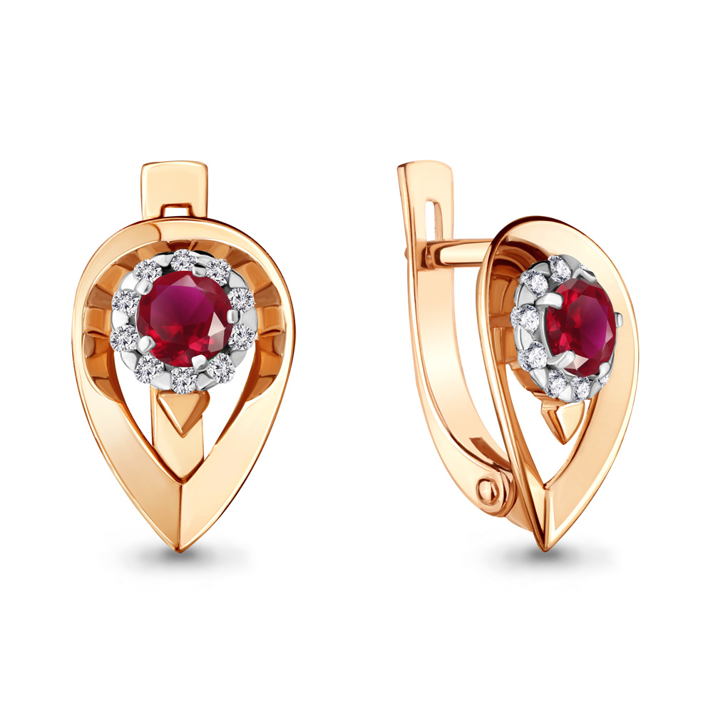 

Серьги из золота 940901к_585_кз, 940901к_585_кз