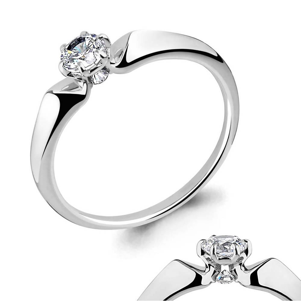 

Кольцо из золота р.  AQUAMARINE 963225_585_бз, 963225_585_бз