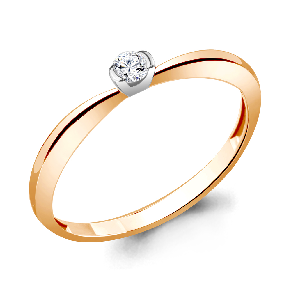 

Кольцо из золота р.  AQUAMARINE 963054к_585_кз, 963054к_585_кз