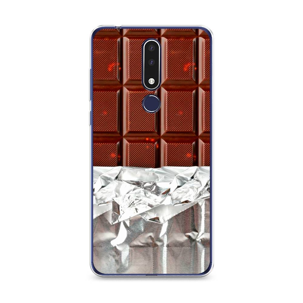 

Чехол на Nokia 3.1 Plus "Шоколад в обертке", Коричневый, 122850-6