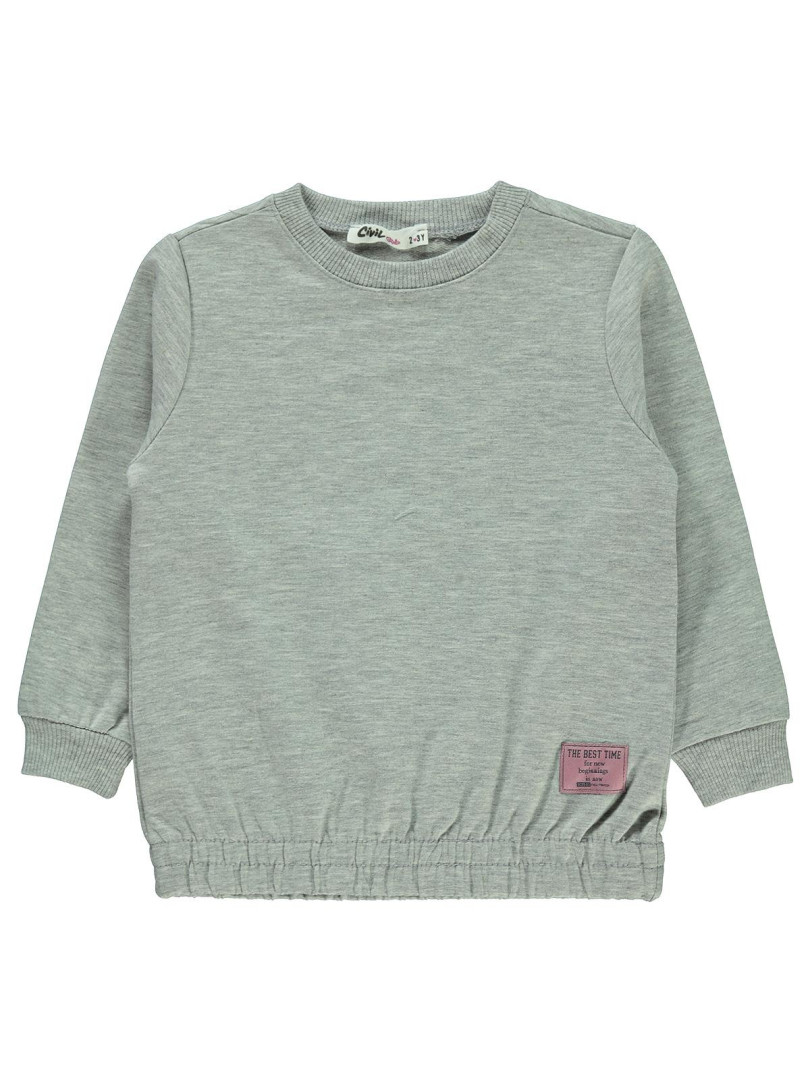 

Свитшот Civil Girls 19F19E475K21-2 светло-серый 24-36 мес (доставка из-за рубежа), 19F19E475K21