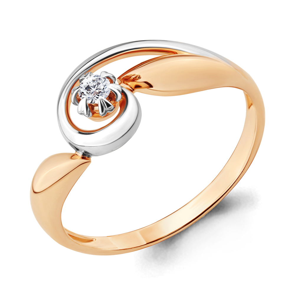 

Кольцо из золота р.  AQUAMARINE 963388к_585_кз, 963388к_585_кз