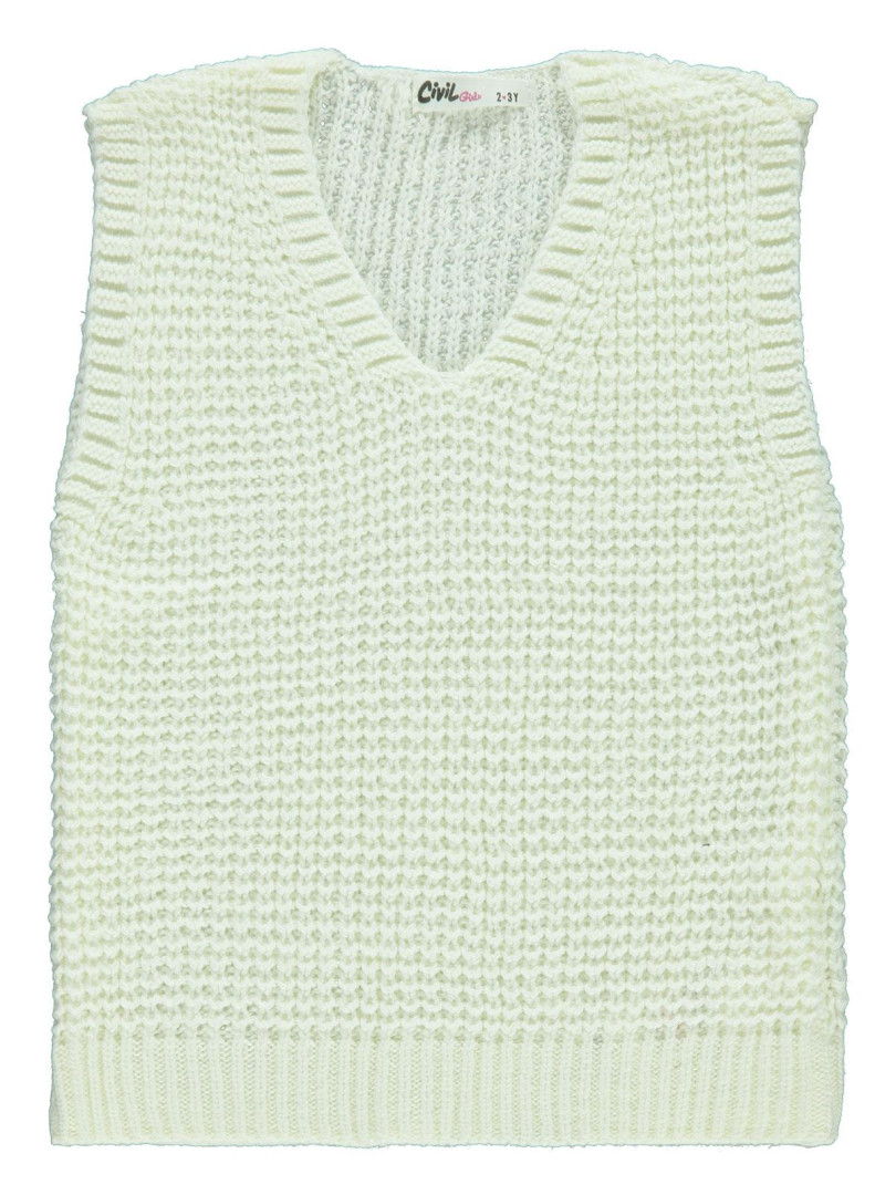 

Жилет Civil Girls 464599574K21-1 экрю 24-36 мес (доставка из-за рубежа), 464599574