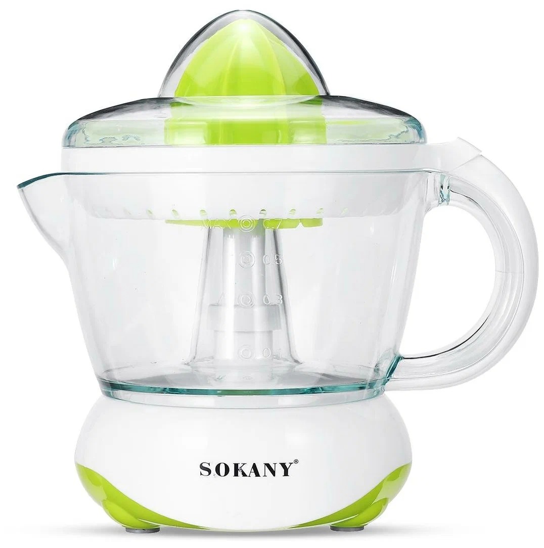 

Соковыжималка для цитрусовых Sokany JE-601D White, JE-601D