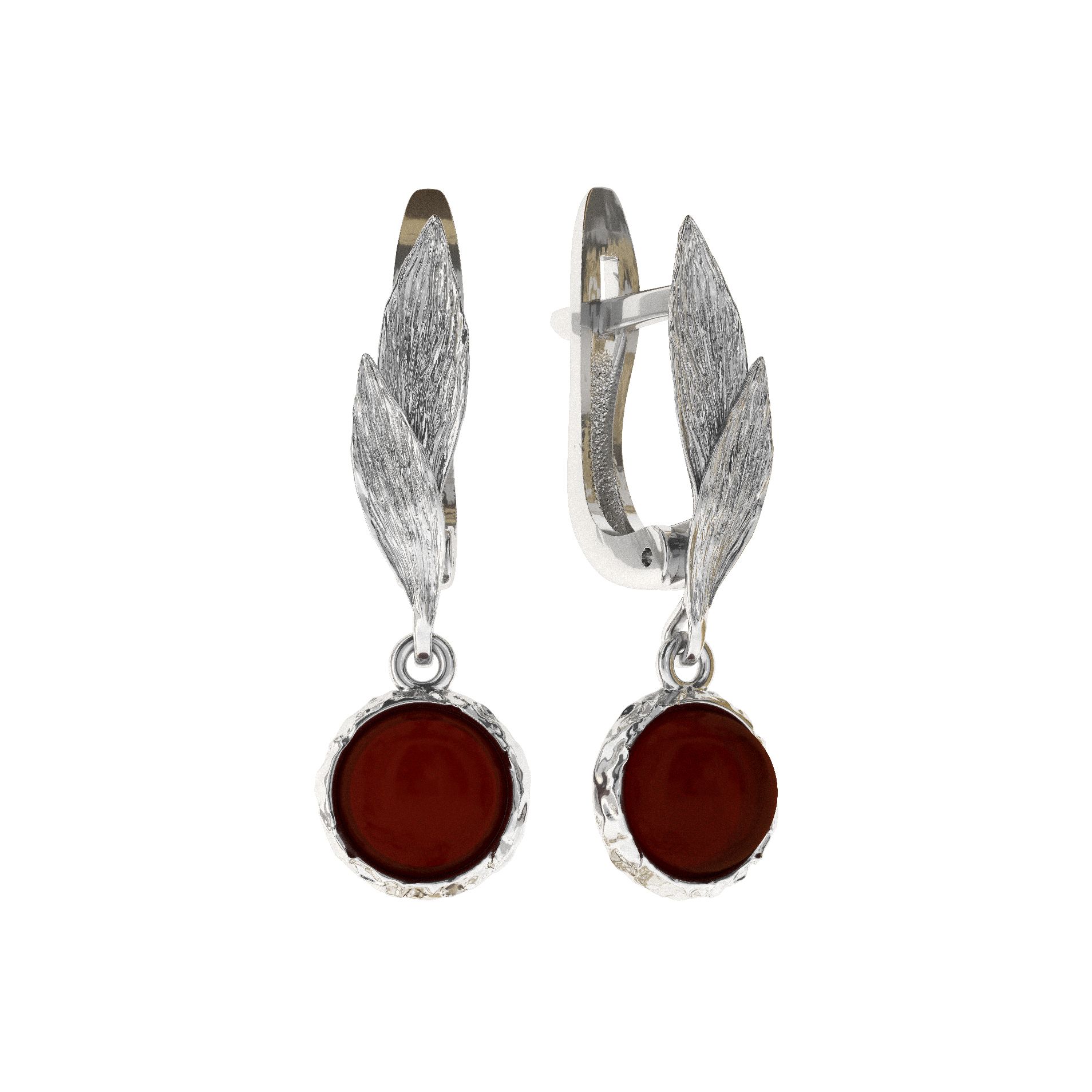 

Серьги из серебра с янтарем UVILERS ZS97812, ZS97812