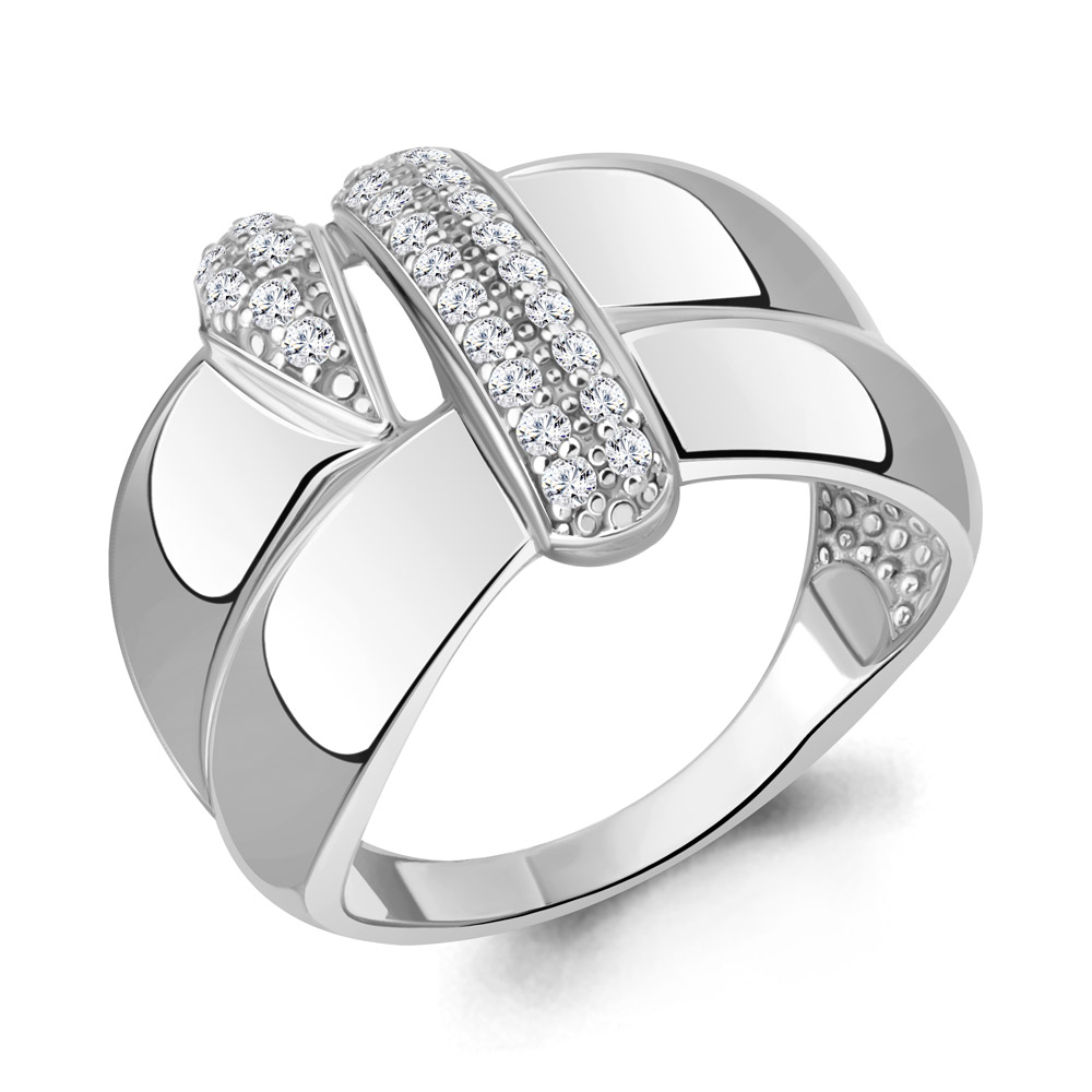 

Кольцо из серебра р. 17,5 AQUAMARINE 67862А_925_р, 67862А_925_р