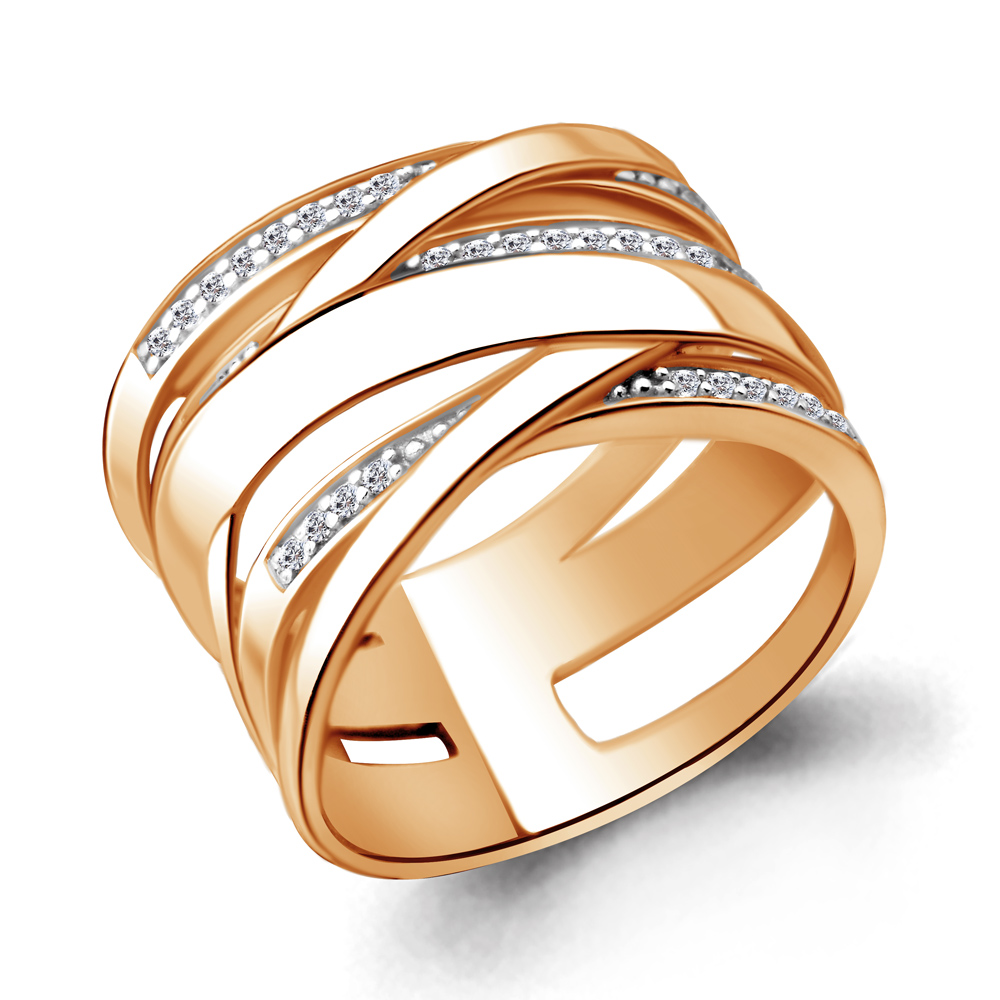 

Кольцо из серебра р.  AQUAMARINE 63818А_925_з, 63818А_925_з