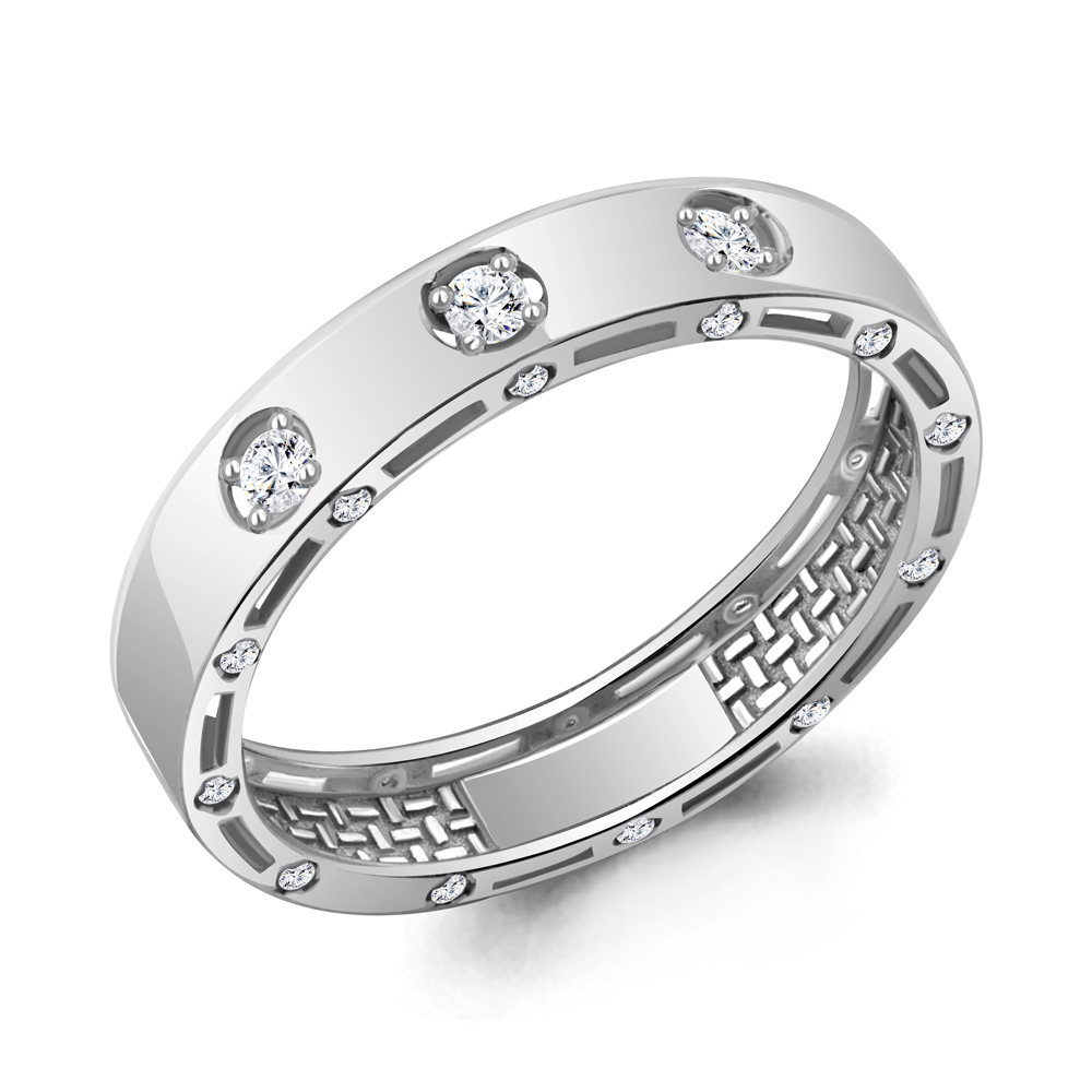 

Кольцо из золота р. , AQUAMARINE 964067А_585_бз, 964067А_585_бз
