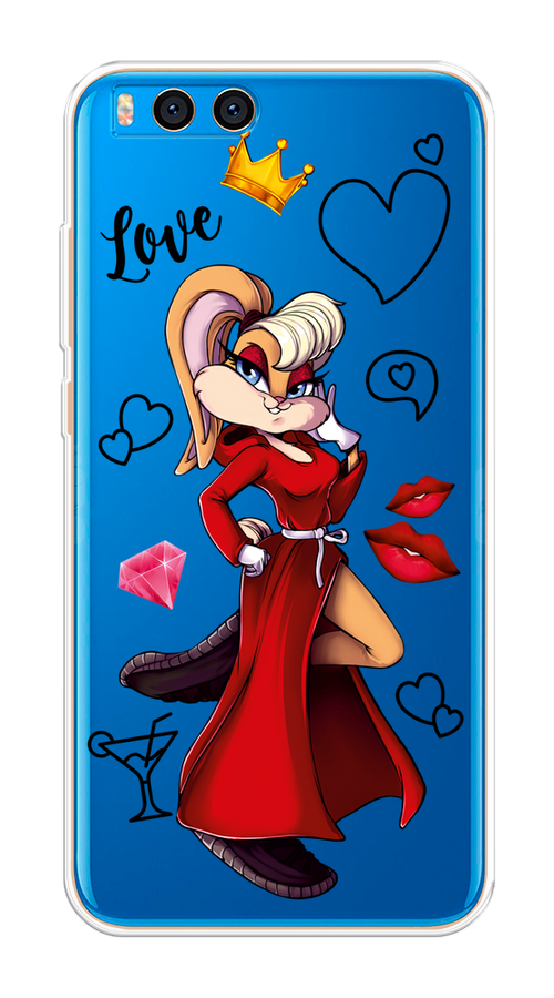 

Чехол на Xiaomi Mi Note 3 "Rich Lola Bunny", Красный;бежевый;оранжевый, 32450-6
