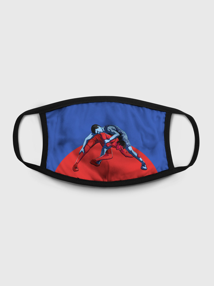 

Многоразовая маска унисекс Burnettie Борьба, Разноцветный, Борьба