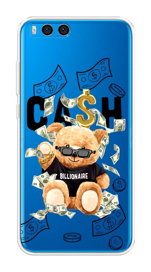 

Чехол на Xiaomi Mi Note 3 "Big cash", Черный;серый;бежевый, 32450-6
