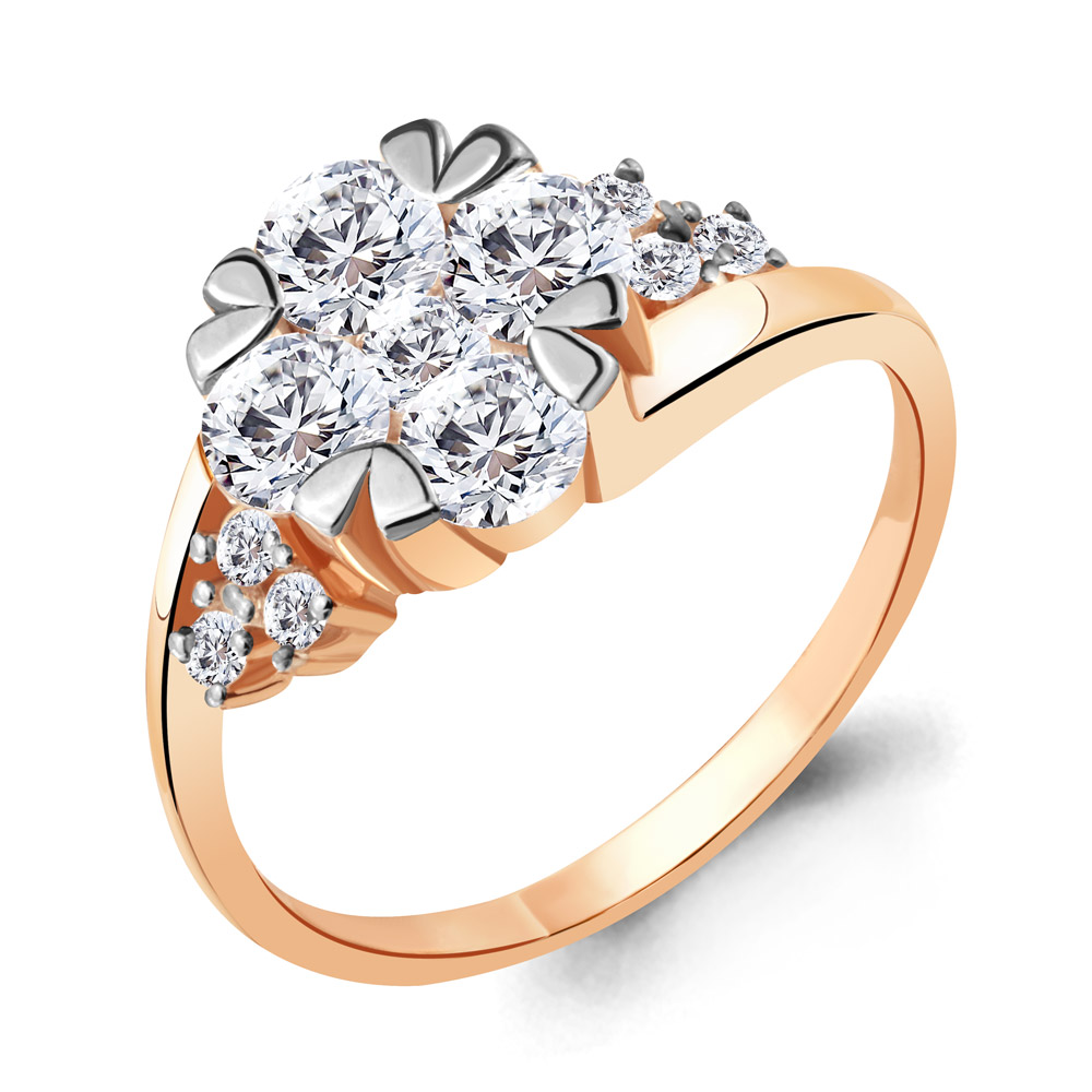

Кольцо из серебра р. 18,5 AQUAMARINE 68618А_925_з, 68618А_925_з