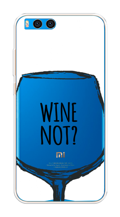 

Чехол на Xiaomi Mi Note 3 "Wine not white", Белый, 32450-6