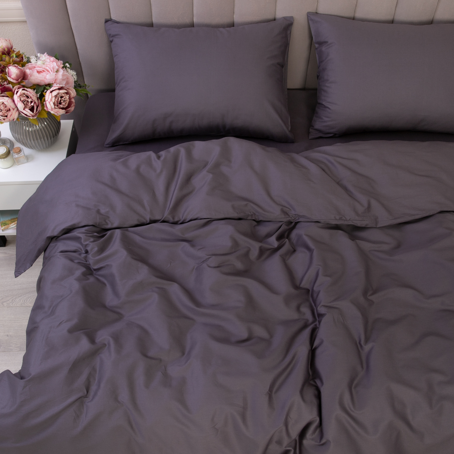 Комплект постельного белья La Notta 2 спальный Евро простыня 220х240 см