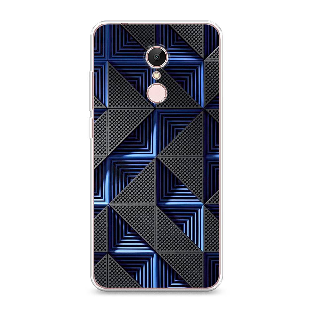 

Чехол на Xiaomi Redmi 5 "IBM", Серый;синий, 33050-3
